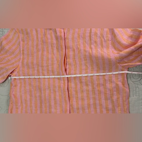NEW SET Trovata 2 PIECES Sienna Shirt & Brigette Bandeau Top S Creamsicle Stripe - Picture 9 of 14